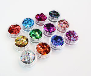 Chunky Glitter (12 piece)